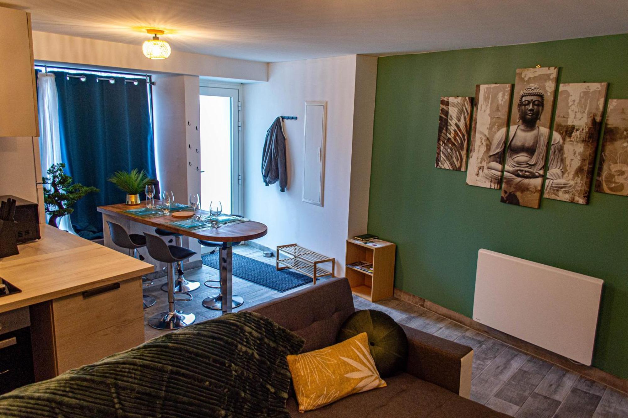 Nid Paisible Apartment Baud Bagian luar foto